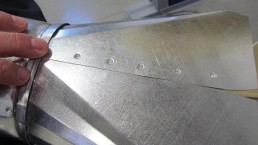 Image of clinched metal sample